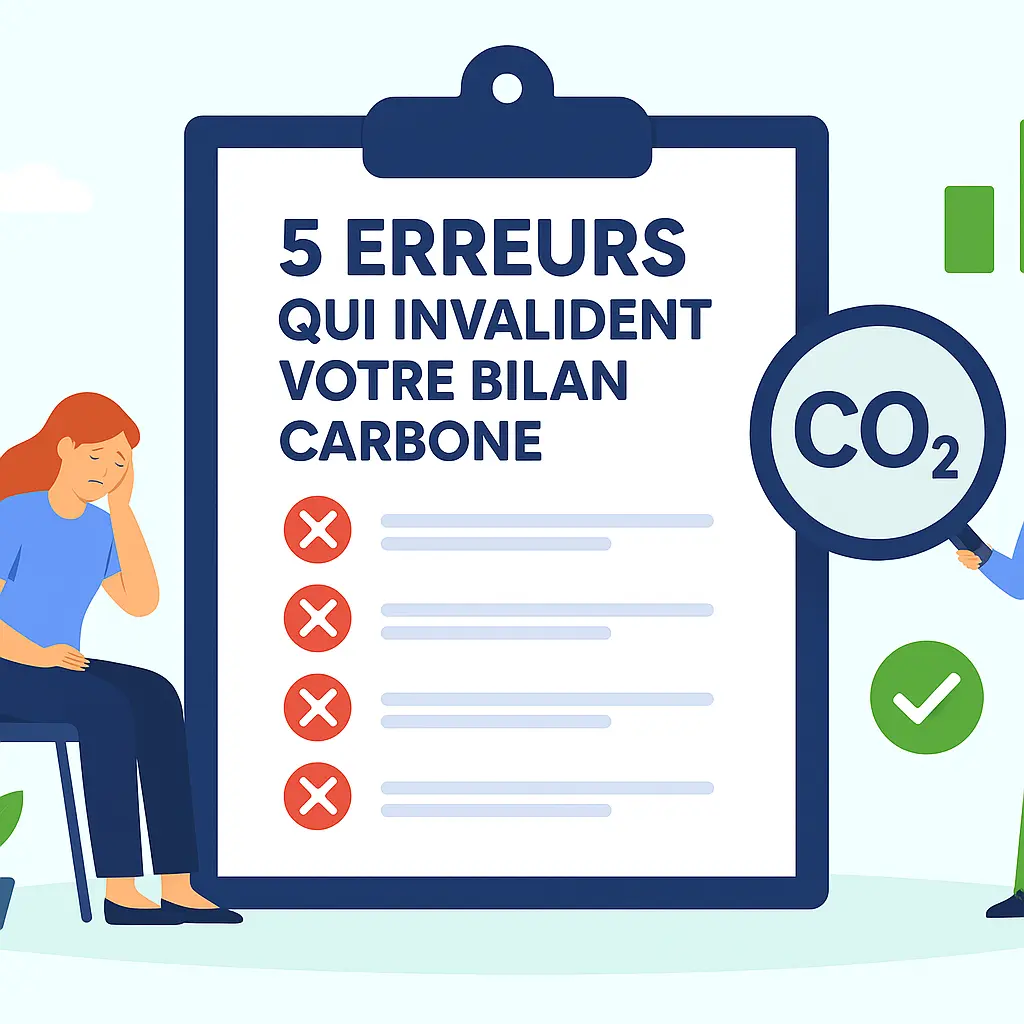 Invalider son bilan carbone 5 erreurs