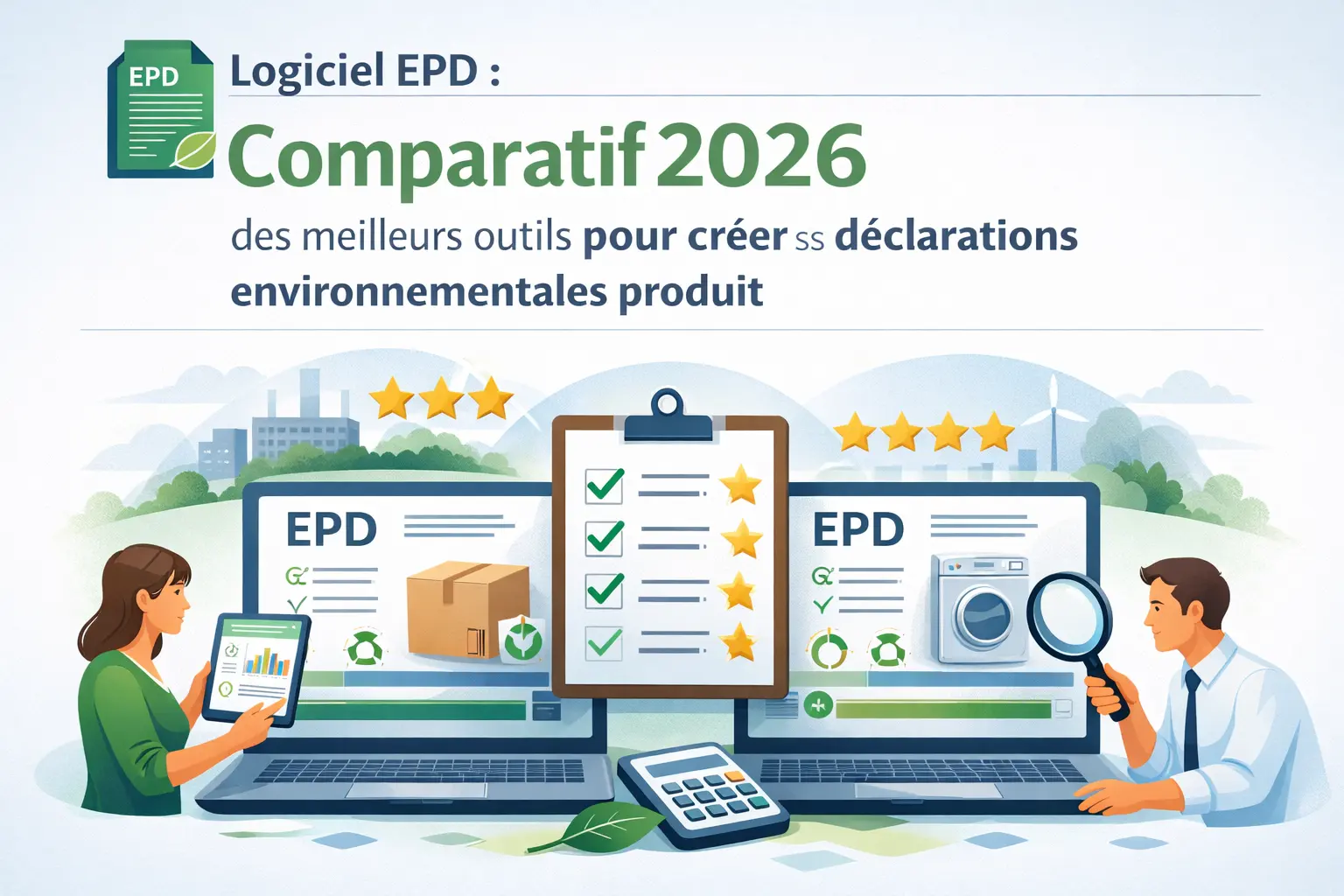 Logiciel EPD : comparatif des meilleurs outils 2026