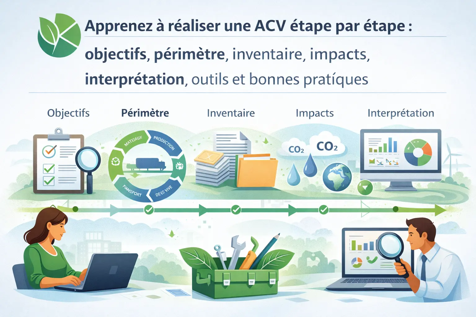 Comment réaliser une ACV : guide complet étape par étape